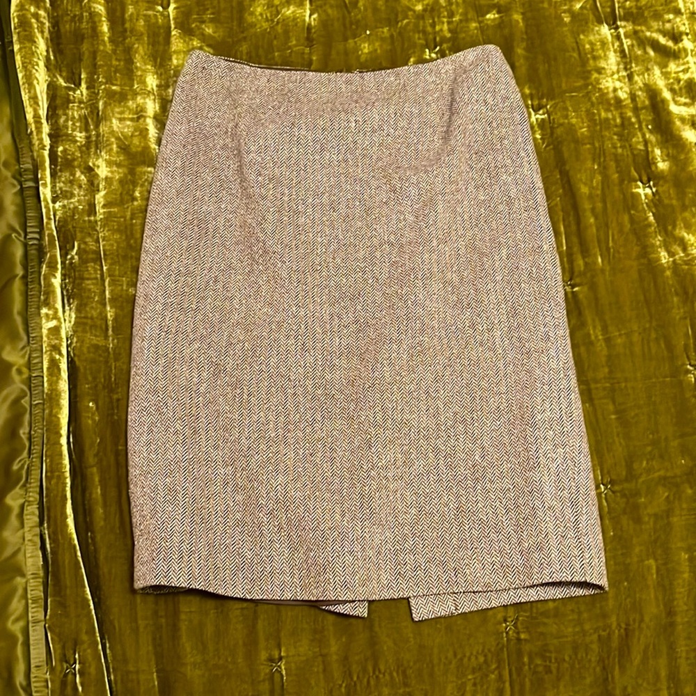 Knee length skirt